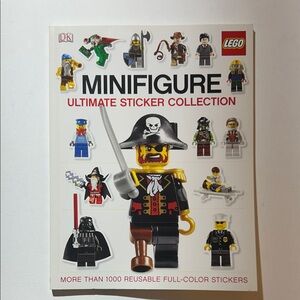 LEGO Minifigure Sticker Collection Book